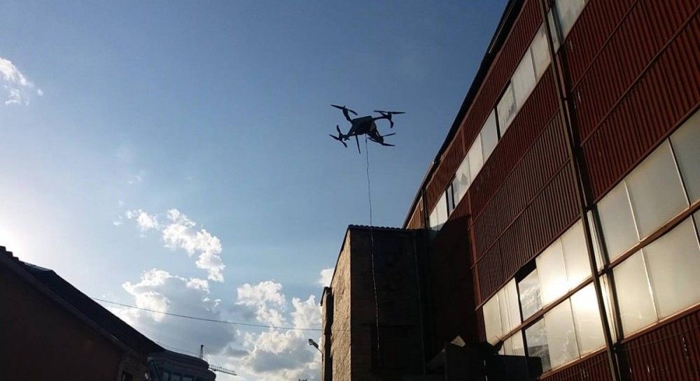 В Украине провели испытания привязного коптера "Око-М" (фото) | УНИАН