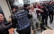 В Стамбуле полиция задержала более 150 демонстрантов (фотогалерея)