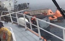 Украинская разведка назвала возможную причину затопления российского корабля в Черном море