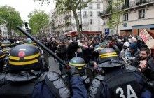 Акции протеста в Париже: задержано почти 150 человек