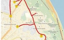 В Киеве 9 мая частично перекроют движение транспорта (схема)