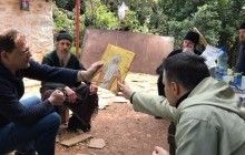 В девяти афонских монастырях паломники вознесли молитвы за мир в Украине