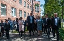Кличко проінспектував роботи з ремонту дитсадка та добудови школи в Голосіївському районі