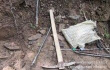 На Тернопільщині троє місцевих мешканців незаконно видобували камінь (фото)