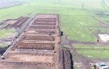 Масштаби будівництва на полігоні "Широкий Лан" показали з висоти пташиного польоту (відео)