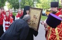 Игумен Ватопедского монастыря подарил белорусскому монастырю список чудотворной иконы