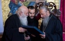 На Святой Горе непрестанно молятся об Украине – игумен афонского монастыря в Киево-Печерской лавре (фото)