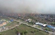 У Росії за добу внаслідок пожеж згоріло понад 170 будинків, дві людини загинули (фото)