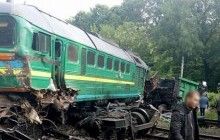 На Хмельнитчине столкнулись два поезда: шесть человек травмированы