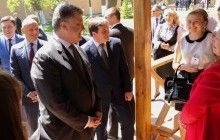 Порошенко и Труханов открыли в Одессе детский оздоровительный лагерь