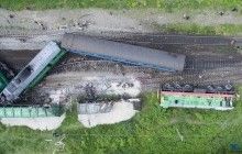 Passenger train hits rail freighter near Khmelnytsky: 6 injured (Photos)