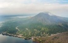 В Японии произошло извержение вулкана Сакурадзима