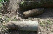 В частном дворе на Харьковщине обнаружены три авиабомбы весом по 50 кг