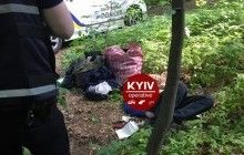 В киевском парке нашли повешенного (фото)