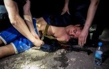 В Днепре полиция задержала мужчину, который "пошел пить пиво" с автоматом (видео)