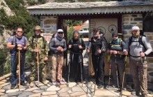 Паломники з України пройшли 70 кілометрів шляху, відвідавши скити і печери на Афоні (рос.)