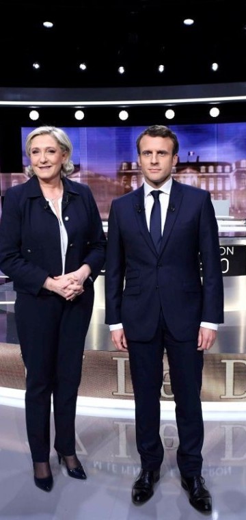 Ле Пен vs. Макрон: