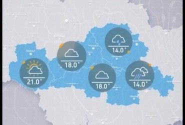 Прогноз погоди в Україні на п’ятницю, вечір 19 травня