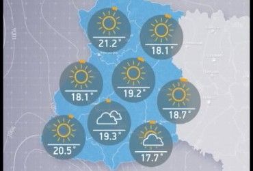 Прогноз погоди в Україні на понеділок, ранок 22 травня