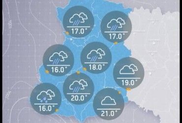 Прогноз погоди в Україні на середу, 24 травня