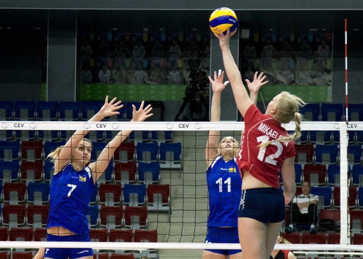 Украинки обыграли норвежек в матче отбора ЧМ / cev.lu Украинки обыграли норвежек в матче отбора ЧМ / cev.lu
