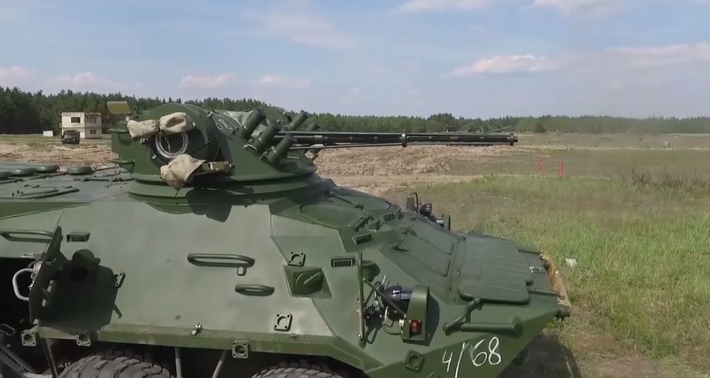 Нацгвардія отримала чергову партію БТР / Скріншот Нацгвардія отримала чергову партію БТР / Скріншот