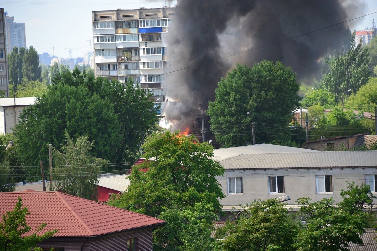 Вибух стався у Дніпровському районі / фото УНІАН / Тарас Гудим Вибух стався у Дніпровському районі / фото УНІАН / Тарас Гудим