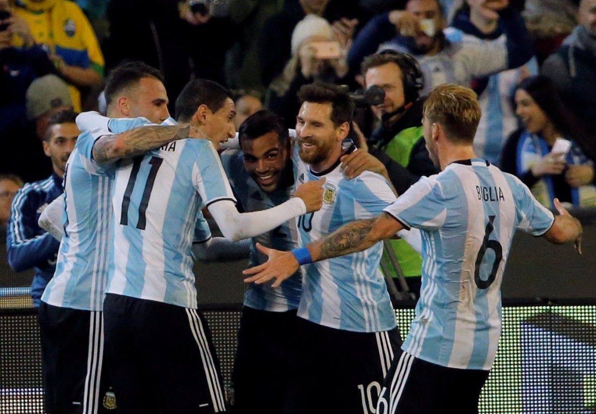 В отборочном турнире ЧМ-2018 Аргентина выиграла в принципиальнейшем противостоянии у Бразилии  / Reuters