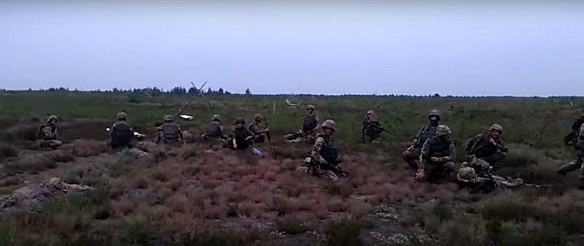 Десантники уничтожили позиции условного противника / скриншот Десантники уничтожили позиции условного противника / скриншот