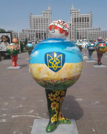 Карту Украины изобразили без Крыма / Twitter Павла Климкина Карту Украины изобразили без Крыма / Twitter Павла Климкина
