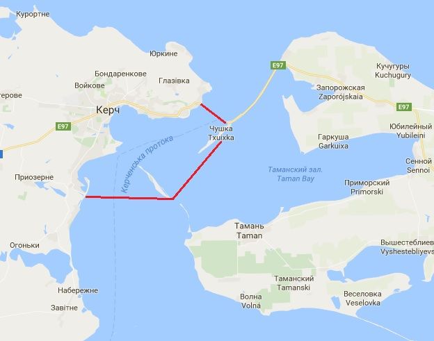 Росія готує закриття Керченської протоки / фото ЦТС Росія готує закриття Керченської протоки / фото ЦТС