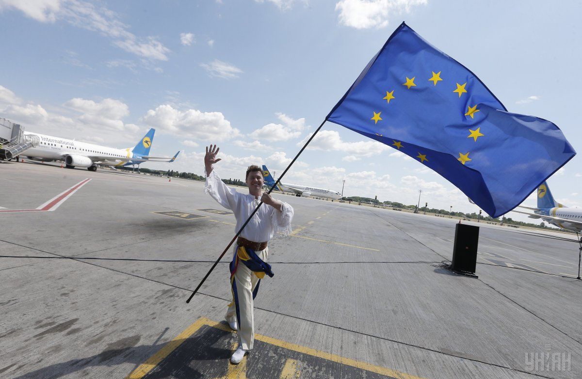 11 мая 2017 года Совет Европейского Союза принял историческое для Украины решение об отмене виз / фото УНИАН