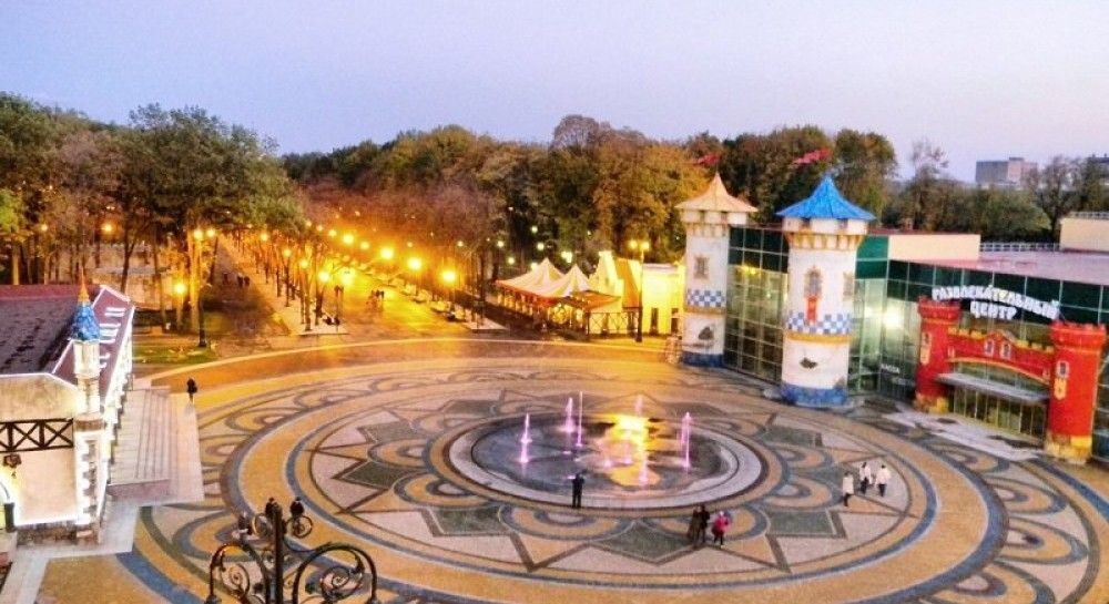 Парк Горького Новогодняя