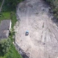 Журналисты показали, где во Львове построят мусороперерабатывающий завод (видео с дрона)