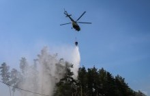Гаряча пора: на Харківщині вправлялися у боротьбі з НС в екосистемах (фоторепортаж)