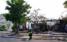 Пожар на СТО в Днепровском районе Киева локализован – ГСЧС