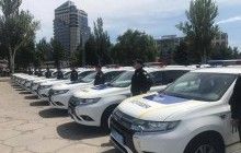 Поліція Запорізької області отримала 50 нових машин, половина - гібридні (фото)