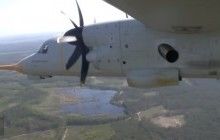 Опубліковано унікальні кадри випробувального польоту українського літака Ан-132D (відео)