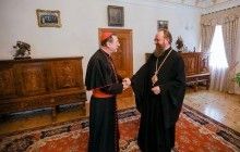 Керуючий справами УПЦ зустрівся з Апостольським Нунцієм в Україні