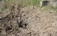 "Вогняна злива": військові показали наслідки жахливого обстрілу біля Кам’янки (відео)