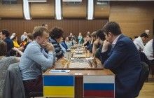 На чемпіонаті світу з шахів відбулися матчі Україна - Росія (чоловіки) та Україна - Індія (жінки)