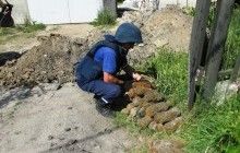 Піротехніки знищили 73 снаряди часів минулих війн, виявлені в Житомирі під час будівельних робіт