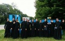 Будущие священники совершили пешее паломничество в Почаев