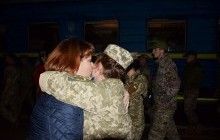 Артиллеристы из 26-ой бригады вернулись на Житомирщину из зоны АТО