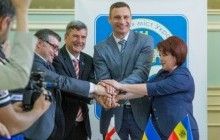 Кличко підписав меморандум про співпрацю з Молдовою, Грузією і Конгресом місцевих та регіональних влад Ради Європи