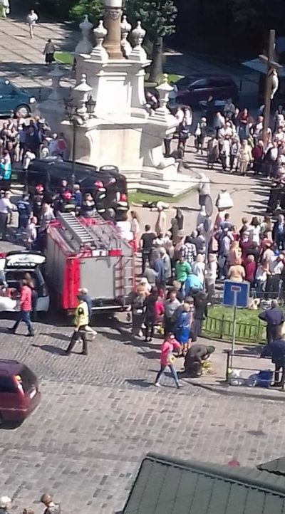 ДТП у центрі Львова / Facebook Варта 1