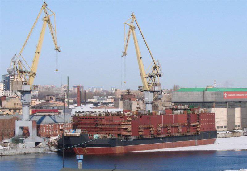 Загорілася побудована плавуча атомна станція Загорілася побудована плавуча атомна станція
