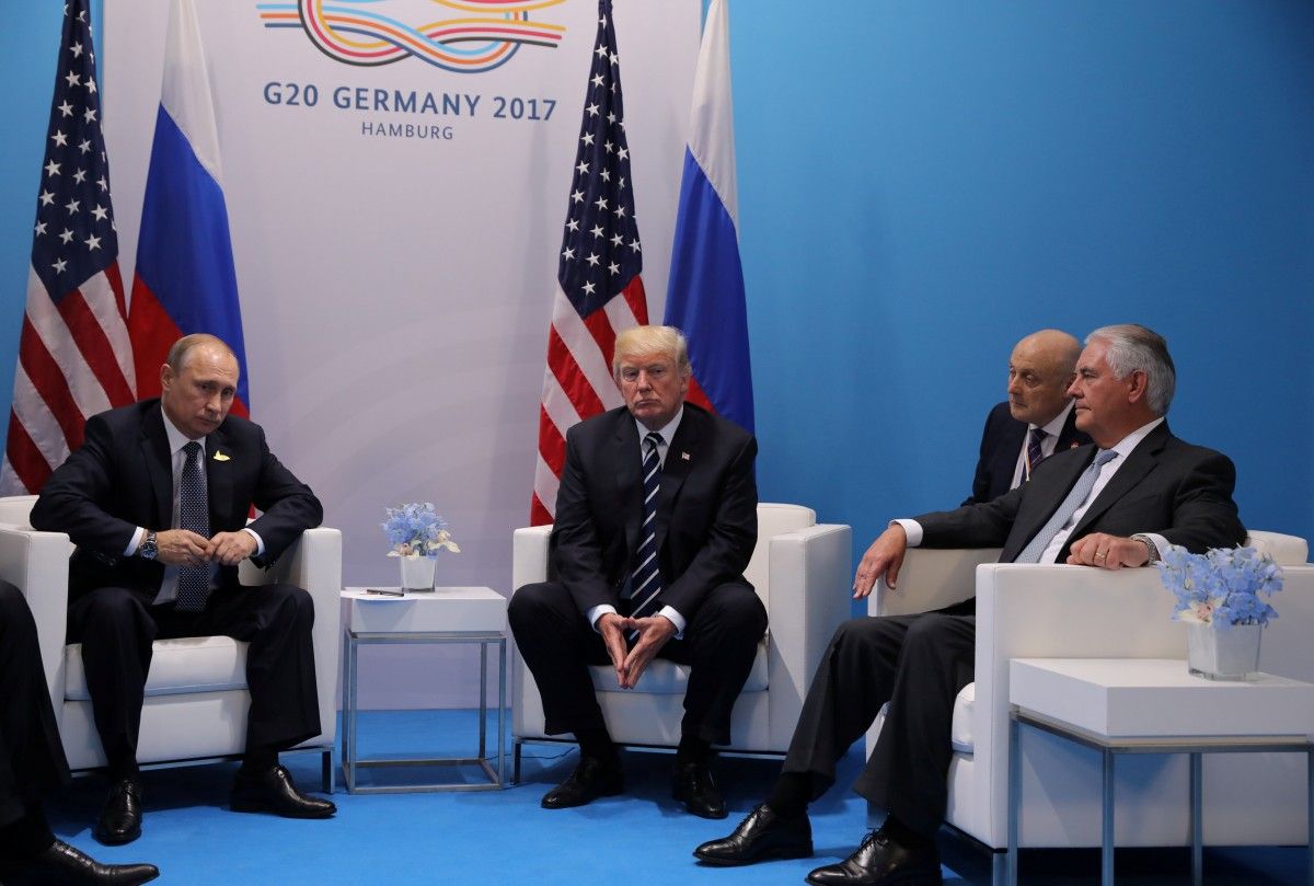 Встреча Дональда Трампа и Владимира Путина / REUTERS