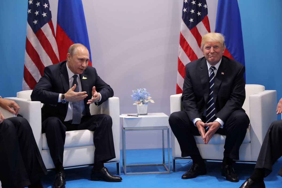 Владимир Путин и Дональд Трамп / REUTERS