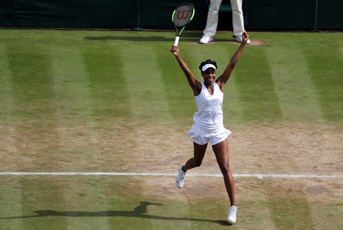 Венус Вільямс вперше з 2009 року вийшла у фінал Вімблдону / Reuters Венус Вільямс вперше з 2009 року вийшла у фінал Вімблдону / Reuters